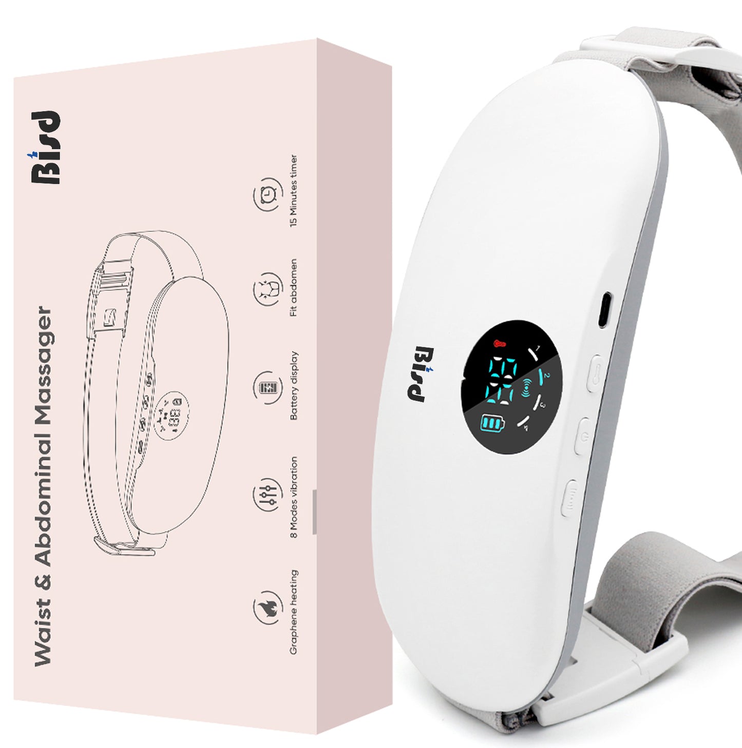 BISD Menstrual Heating Pad For Period Cramps